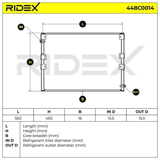 Condenser, air conditioning