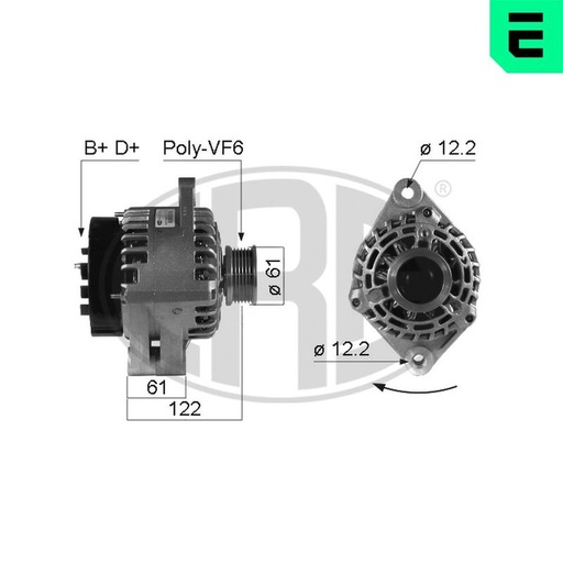 [SUPP-234-210326A] Alternator