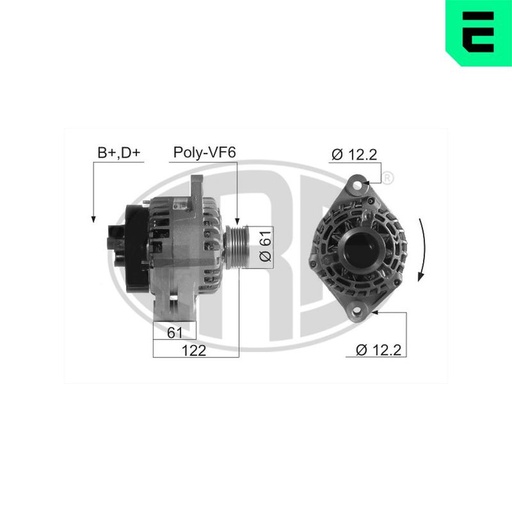 [SUPP-234-210664A] Alternator