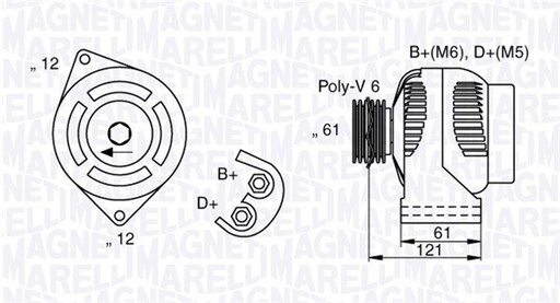 [SUPP-95-063377017010] Alternator