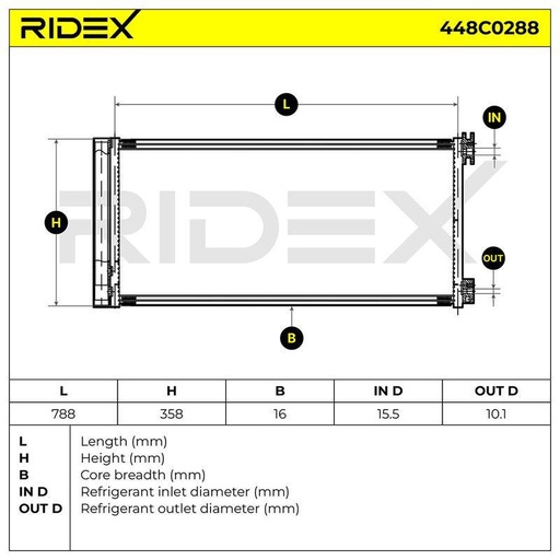 Condenser, air conditioning