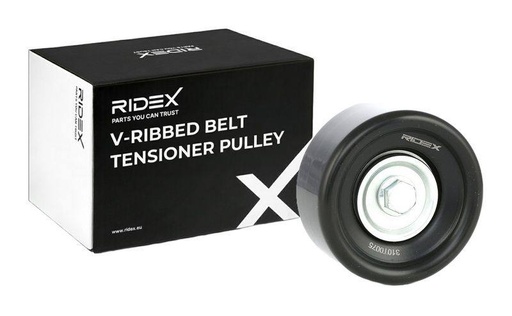 Tensioner Pulley, V-ribbed belt