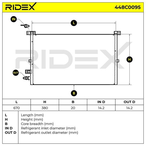 Condenser, air conditioning