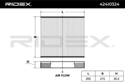 Filter, cabin air
