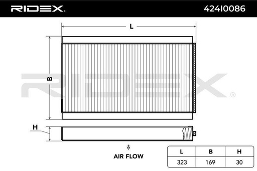 Filter, cabin air