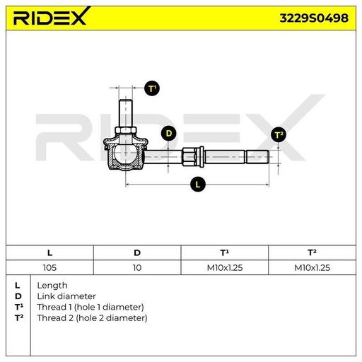 Link/Coupling Rod, stabiliser bar