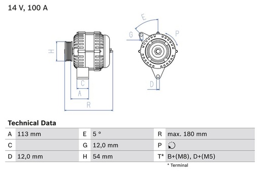 [SUPP-30-0986083210] Alternator