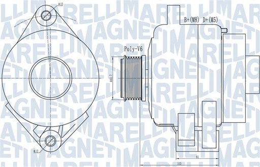 [SUPP-95-063731995010] Alternator