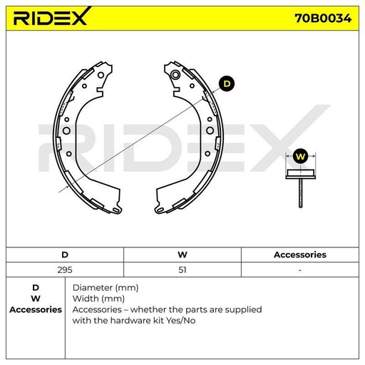 Brake Shoe Set