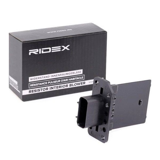 Resistor, interior blower