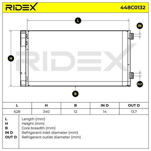 Condenser, air conditioning