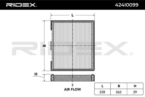 Filter, cabin air