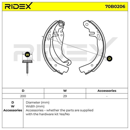 Brake Shoe Set