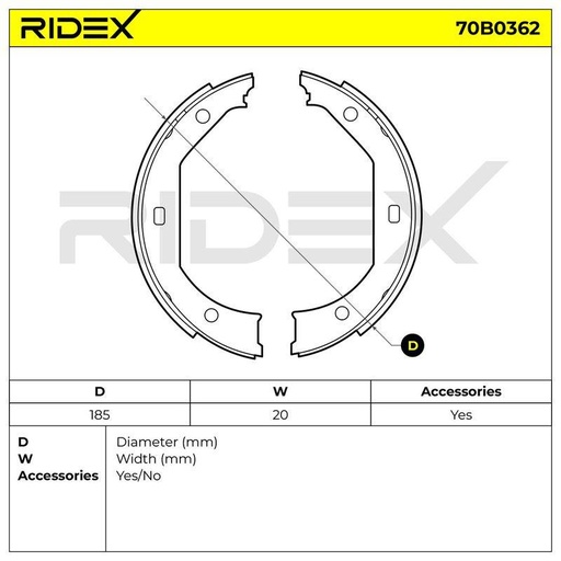 Brake Shoe Set