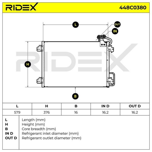 Condenser, air conditioning
