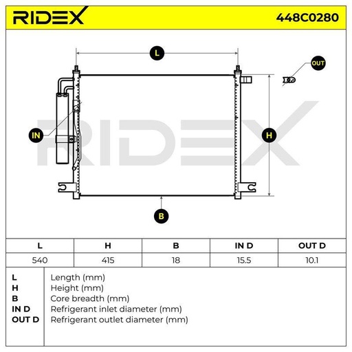 Condenser, air conditioning