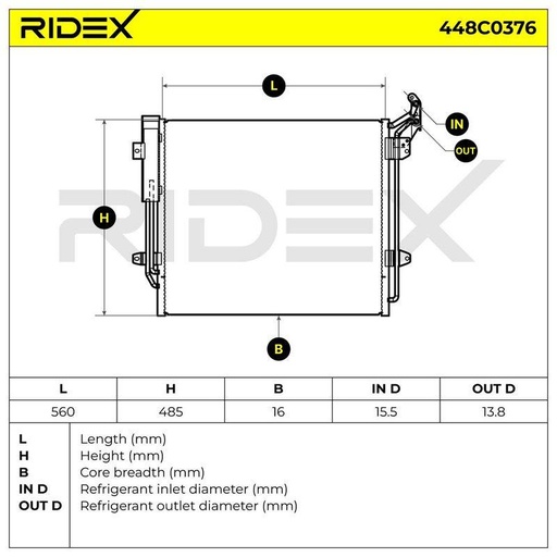 Condenser, air conditioning
