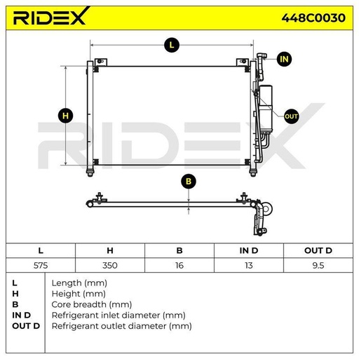 Condenser, air conditioning