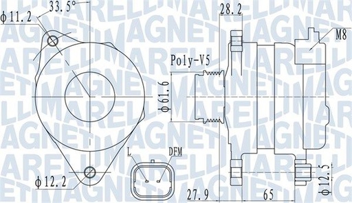 [SUPP-95-063732016010] Alternator