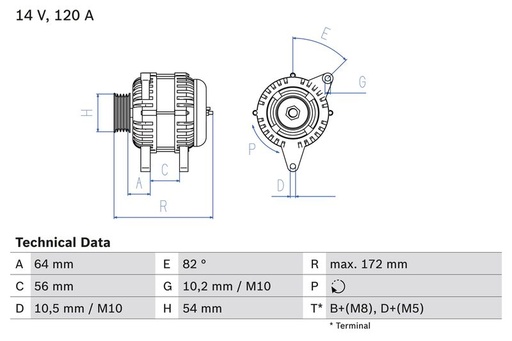 [SUPP-30-0986046140] Alternator