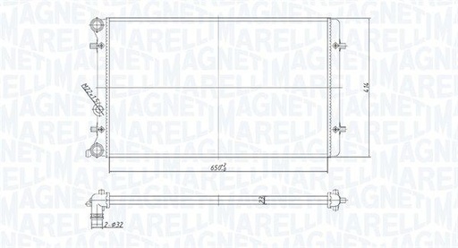 [SUPP-95-350213190800] Radiator, engine cooling