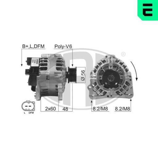 [SUPP-234-210203] Alternator
