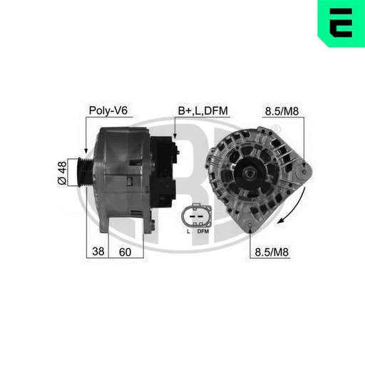 [SUPP-234-210410A] Alternator