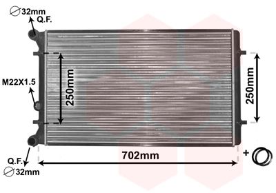 [SUPP-36-03002155] Radiator, engine cooling