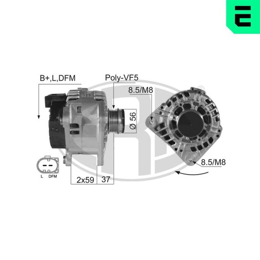 [SUPP-234-210007] Alternator