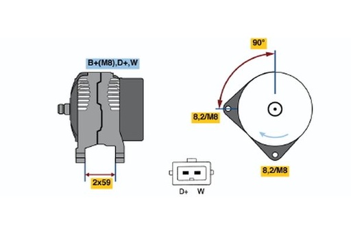 [SUPP-30-0123310032] Alternator