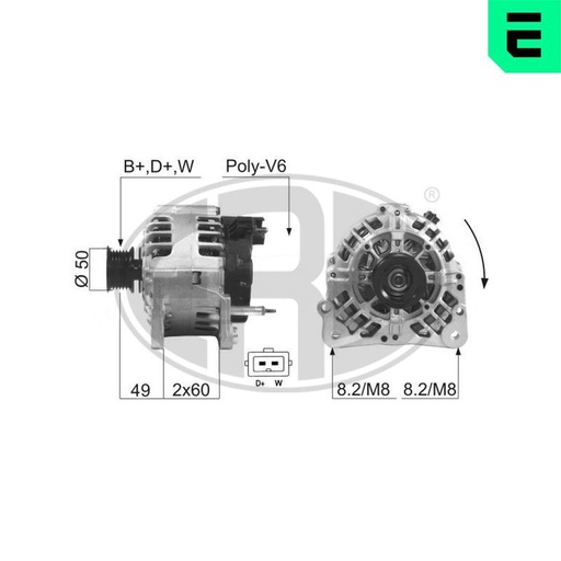 [SUPP-234-210224A] Alternator