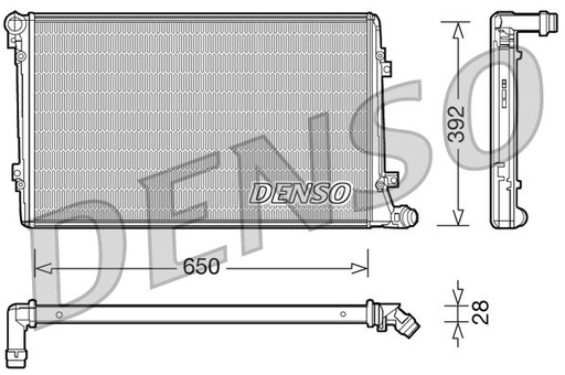 Radiator, engine cooling