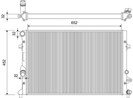[SUPP-21-701790] Radiator, engine cooling