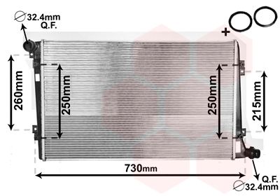 [SUPP-36-58002255] Radiator, engine cooling