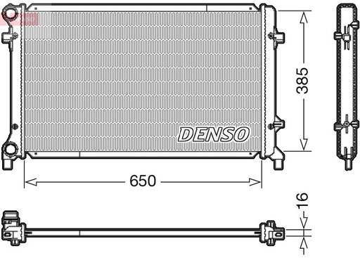 [SUPP-66-DRM02014] Radiator, engine cooling