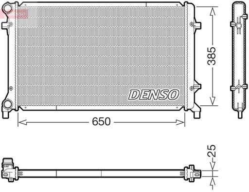 Radiator, engine cooling