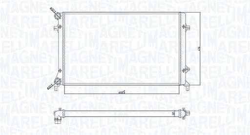 Radiator, engine cooling