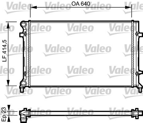[SUPP-21-734332] Radiator, engine cooling